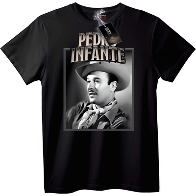 NOONEBRAND Тениска Pedro Infante - XL, Black