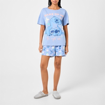 Character Дамска пижама Character Ladies Disney Lilo and Stitch PJ Set - Lilo & Stitch