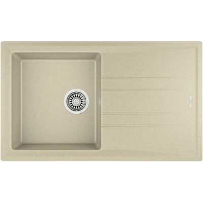 Teka STONE 50 B-TG Гранитна мивка за вграждане слонова кост (М.1021.СК)
