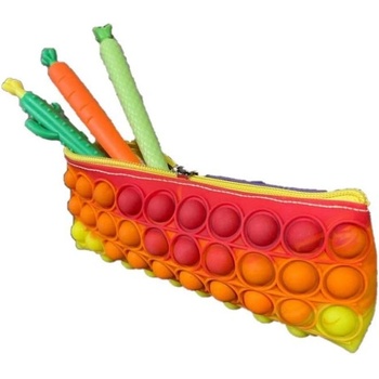 Image 1 of Poppit Правоъгълен антистрес несесер - Pop it, многоцветен (ERN-802)