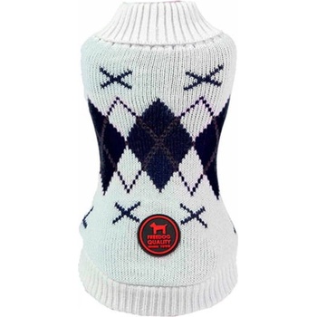Freedog Jersey Diamond White кучешки пуловер - кг