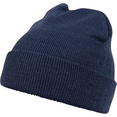 Masterdis Бийни шапка в тъмносин цвят MSTRDS Beanie Basic Flap navy UB-10248-00155 - Тъмносин, размер one size