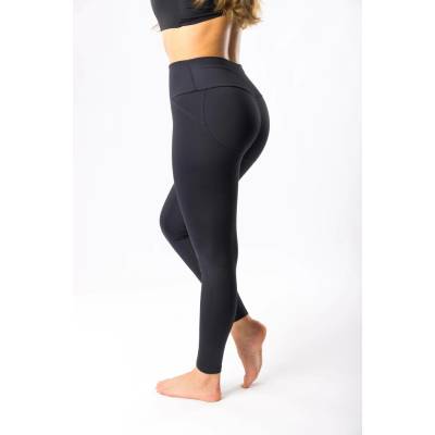 GoldBee Legíny Zateplené Push-Up Black
