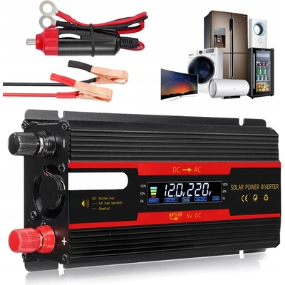 Green Cell INVGC12P2000LCD 12V/230V, 2000W/4000W čistá sinusoida s LCD displejem
