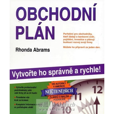 Obchodní plán - Rhonda Ambrams