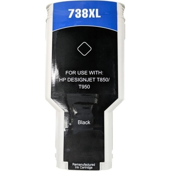 Compatible Съвместими касети с HP 738 498N8A черен (black) (498N8A)