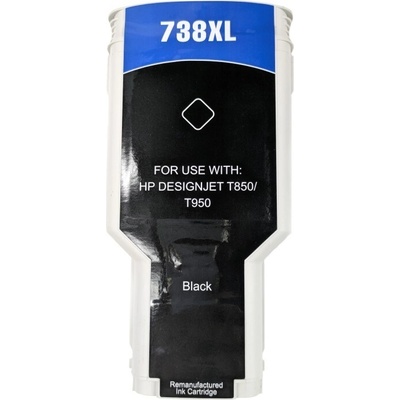 Compatible Съвместими касети с HP 738 498N8A черен (black) (498N8A)