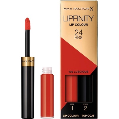Max Factor Lipfinity Lip Colour dlhotrvajúci rúž s balzamom 130 Luscious 4,2 g