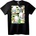 NOONEBRAND Тениска Pochacco Приятели - 2XL, Black