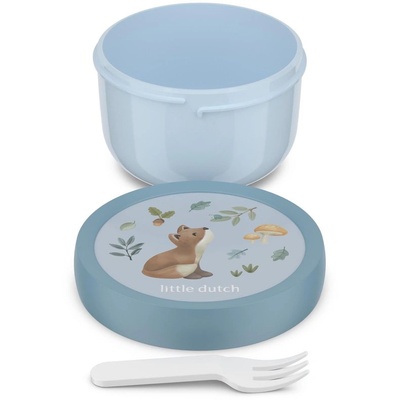 LITTLE DUTCH Box na ovoce s vidličkou Forest Friends