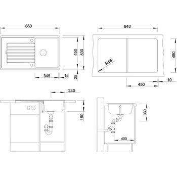 Image 1 of BLANCO ZIA 45 SL (526011)