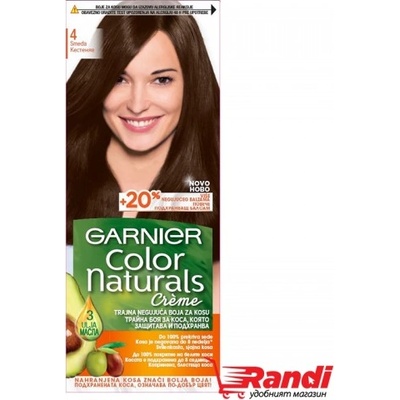Garnier Боя за коса Garnier Naturals кестеняв №4