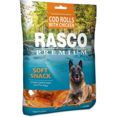 Rasco Premium treska obalená kuracím rolky 230 g