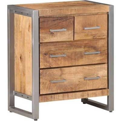 vidaXL 11461.323485 příborník 60 x 35 x 70 cm hrubé mangovníkové dřevo