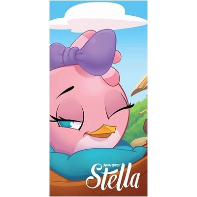 HALANTEX Dětská osuška STELLA Angry Birds 140 x 70 cm