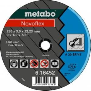 Metabo Novoflex шлифовъчен диск 230 x 3, 0 x 22, 23 стомана, TF 42 616477000 (616477000)