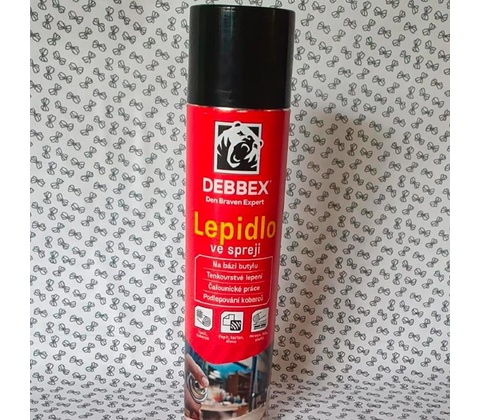 Čalounické lepidlo sprej 400ml 698 Český výrobce