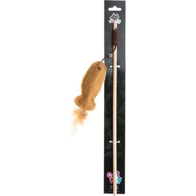 COMFY Hračka Gaia Ryba na prúte so zvončekom 40 cm