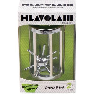 Alltoys Kovový hlavolam Ježko v klietke