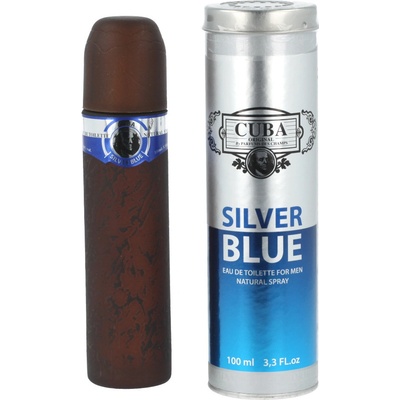 Cuba Silver Blue toaletná voda pánska 100 ml