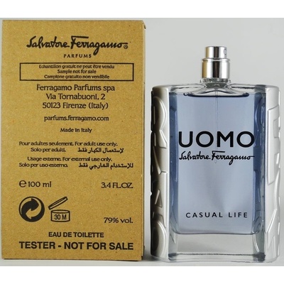 Salvatore Ferragamo Uomo Casual Life toaletní voda pánská 100 ml tester