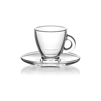 Image 1 of LAV Art-ROMA S1-Чаша за кафе с чинийка 95сс 6 бр (0159200)