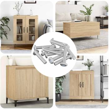 vidaXL Винт с глава 2647 pcs Сребрист Стомана (864579)
