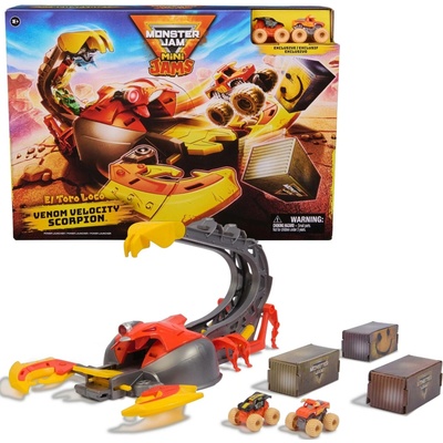 Monster Jam Venom Velocity Scorpion hrací set 1:87
