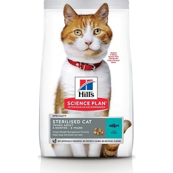 Hill´s Science Plan Young Adult Sterilised Tuna 7 kg
