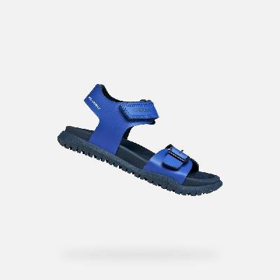 Geox chlapecké sandály Sandal Fusbetto Bo G013366 Tmavě modrá