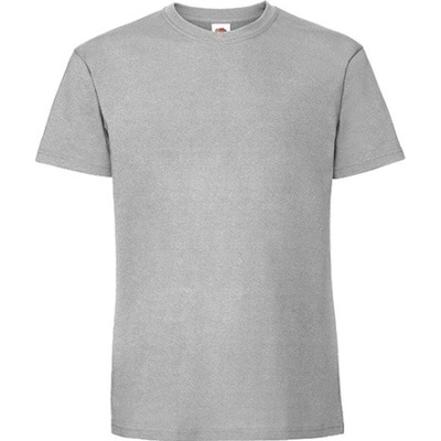 Fruit of The Loom pánske tričko zinc solid