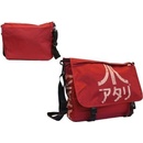 Atari Dark Red With Japanese Logo taška messenger