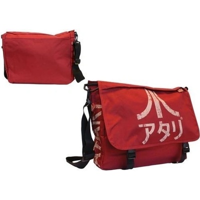Atari Dark Red With Japanese Logo taška messenger