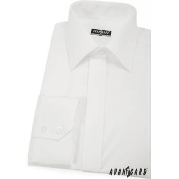 Avantgard pánská košile klasik s krytou légou smetanová 562-224