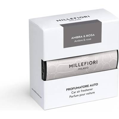 Millefiori Milano Vôňa do auta Icon Urban Ambra & Rosa 47 g