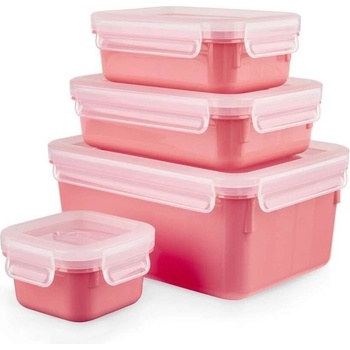 Tefal Master Seal Color 4 ks dóz růžová N1030910