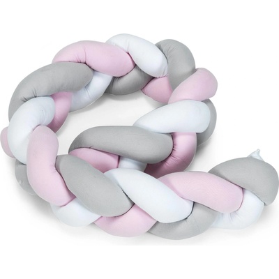 Обиколник-плитка Alvin за детско легло Розово