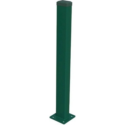 neuvedená Stĺpik 60x40mm s pätkou ZnPVC 1400mm zelená