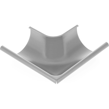 Evromat Roh vonkajší pre odkvapový žľab 333 mm pozink