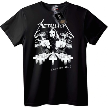 NOONEBRAND Metallica Cliff 'Em All Тениска - 2XL, White
