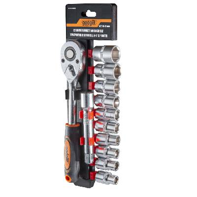 Тресчотка с вложки к-т 12 части 1/2" 10-24mm GADGET (330578)