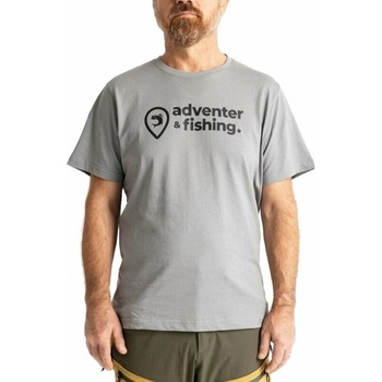 Adventer & fishing Tričko Zeglon Short Sleeve Titanium