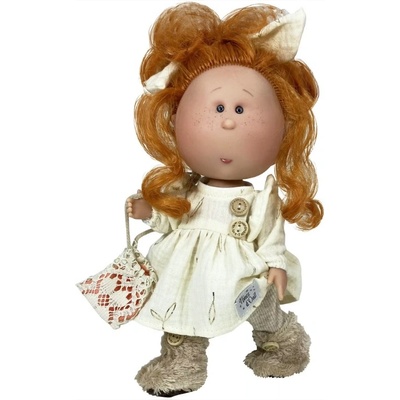 Ръчно изработена кукла от Испания Мия с червена коса (ndo-1109)