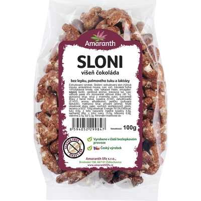 Amaranth life Sloni višeň čokoláda 80 g
