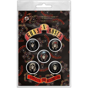 RAZAMATAZ Значки guns n´ roses - appetite for destruction - razamataz - bb109