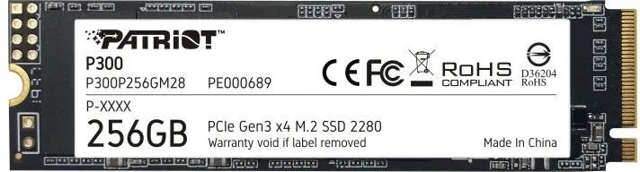 Patriot P300 256GB M.2 PCIe (P300P256GM28)