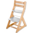 Jitro rostoucí židle Plus Šedá Černý klín + růžový