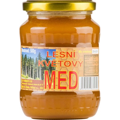 Číhala Med Lesný Kvetový 500 g