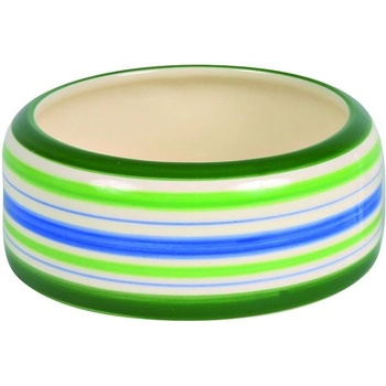 Trixie Miska keramická prúžkovaná pre morčatá 200 ml/11 cm
