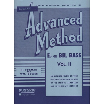 Rubank Advance Method 2 / tuba Eb or Bb Bass škola hry pokročilý
